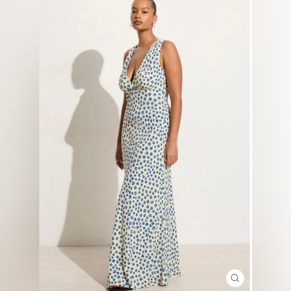 Anthropologie maxi dress